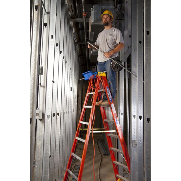 Werner AC54-JC Lock-In Job Caddy, Blue, 15.34 in W x 9.84 in H x 8.27 in L product image