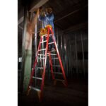 Werner AC56-UH Lock-In Utility Hook for Step Ladders, Blue, 13.13 in L x 9.06 in W x 7.34 in H product image