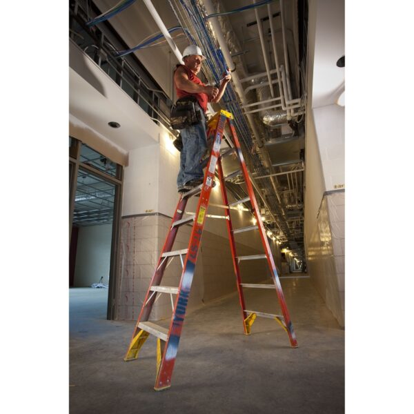 Werner AC56-UH Lock-In Utility Hook for Step Ladders, Blue, 13.13 in L x 9.06 in W x 7.34 in H product image