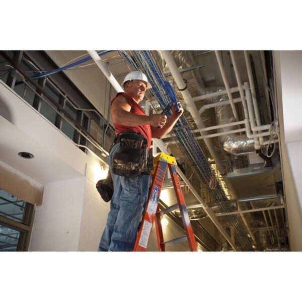 Werner AC56-UH Lock-In Utility Hook for Step Ladders, Blue, 13.13 in L x 9.06 in W x 7.34 in H product image