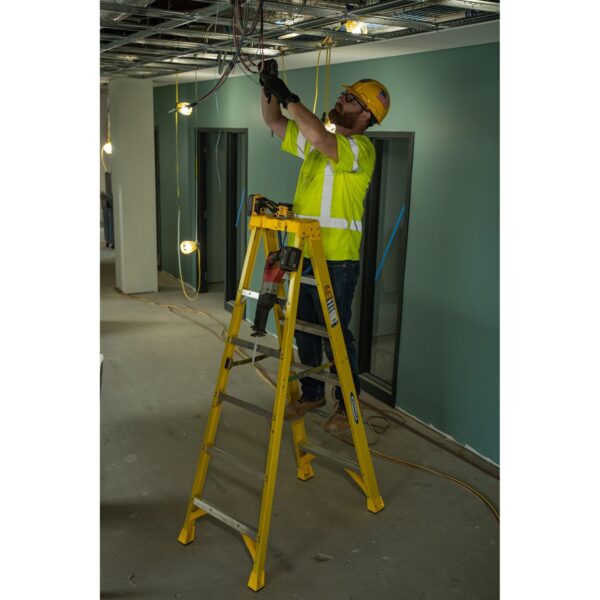 Werner M400003 15lb Tool Tether, 30in to 50in, Blue product image