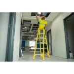 Werner M400003 15lb Tool Tether, 30in to 50in, Blue product image