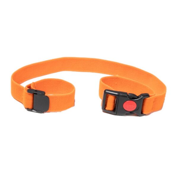 Werner M400004 Hard Hat Tether 16 in Elastic Polyester Webbing, Blue/Yellow product image