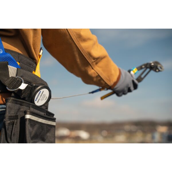 Werner M430005 5lb Self-Retracting Tool Tether, 60 in Cable, ANSI/ISEA 121 product image