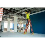 Werner 76-2 Molded Plastic Pail Shelf, Yellow Step Ladder Accessory product image