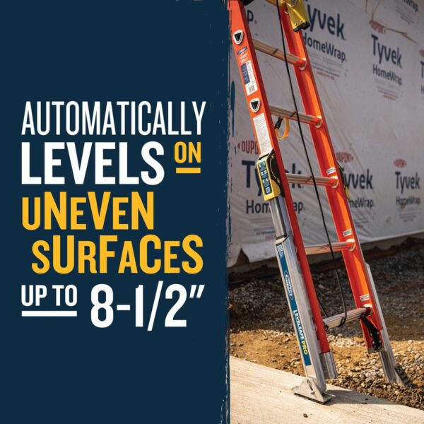 Werner PK100 LevelSafe Pro Automatic Leveler, Aluminum, 38.25 in Length product image