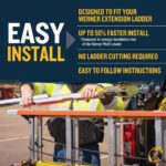 Werner PK100 LevelSafe Pro Automatic Leveler, Aluminum, 38.25 in Length product image