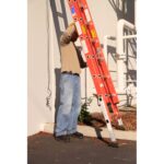 Werner PK80-2 Level-Master Automatic Ladder Leveler, Aluminum, 32.52 in Length product image