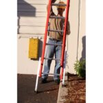Werner PK80-2 Level-Master Automatic Ladder Leveler, Aluminum, 32.52 in Length product image