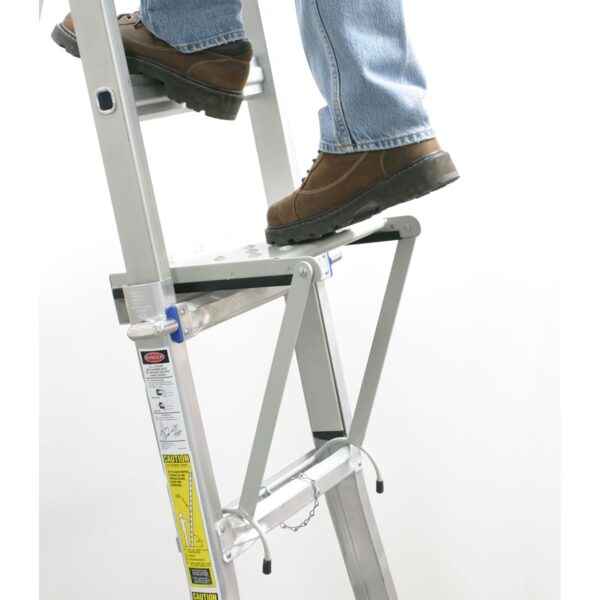 Werner AC18MT Platform for MT Ladders, Aluminum, 300 lb Capacity product image