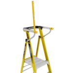 Werner AC63 Podium Gate Step Ladder Accessory, Yellow, 28 in Length product image