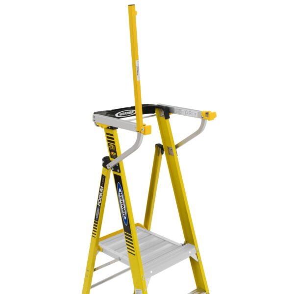 Werner AC63 Podium Gate Step Ladder Accessory, Yellow, 28 in Length product image