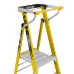 Werner AC63 Podium Gate Step Ladder Accessory, Yellow, 28 in Length product image