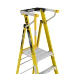 Werner AC63 Podium Gate Step Ladder Accessory, Yellow, 28 in Length product image