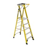 Werner AC63 Podium Gate Step Ladder Accessory, Yellow, 28 in Length product image