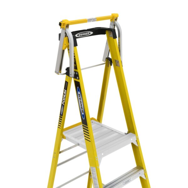 Werner AC63 Podium Gate Step Ladder Accessory, Yellow, 28 in Length product image