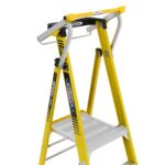 Werner AC63 Podium Gate Step Ladder Accessory, Yellow, 28 in Length product image