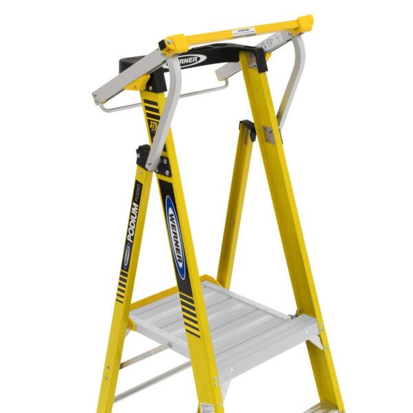 Werner AC63 Podium Gate Step Ladder Accessory, Yellow, 28 in Length product image