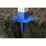 Werner SPJ-PA-4 Pole Anchor for Steel Pump Jack System, 11.7 in L x 8.16 in W x 8.16 in H product image