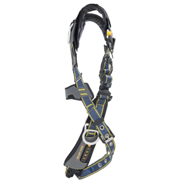 Werner H062001 ProForm F3 Climbing/Positioning Harness, Tongue Buckle Legs, Size S, Black/Blue product image