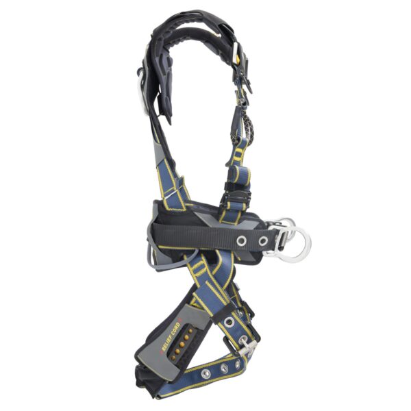 Werner H062101 ProForm F3 Climbing/Construction Harness, Tongue Buckle Legs, Small, Black/Blue product image