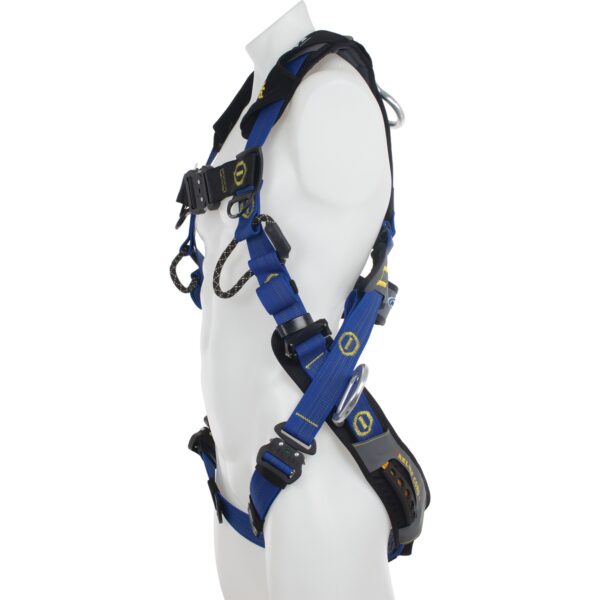 Werner H063001 ProForm F3 Climbing/Positioning Harness, Quick Connect Legs, Small, Black/Blue product image