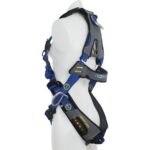Werner H063002 ProForm F3 Climbing/Positioning Harness, Quick Connect Legs, M/L, Black/Blue product image