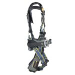 Werner H063101 ProForm F3 Climbing/Construction Harness, Quick Connect Legs (S), Black-Blue product image