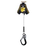 Werner R410008LE-R Bantam 8 ft Leading Edge Self-Retracting Lifeline with Aluminum Rebar Hook product image