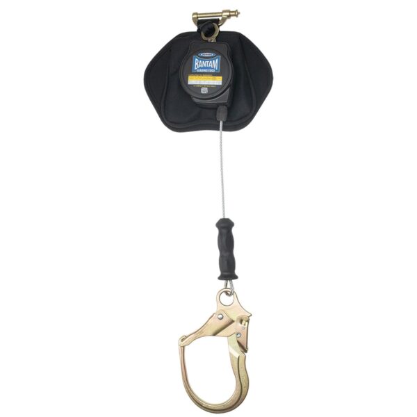 Werner R410008LE-SR Bantam 8 ft Leading Edge Self-Retracting Lifeline with Steel Form Hook product image