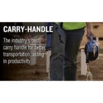 Werner R410020 Max Patrol Self-Retracting Lifeline, 20 ft Galvanized Steel Cable, Matte Black product image