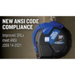 Werner R410030 Max Patrol Self-Retracting Lifeline, 30 ft Galvanized Cable product image