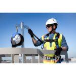 Werner R410050 Max Patrol Self-Retracting Lifeline, 50 ft Galvanized Steel Cable, Matte Black product image