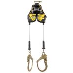 Werner R413008LE-SR Bantam TwinLeg Leading Edge Self-Retracting Lifeline, 8 ft, Steel Form Hook product image