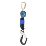 Werner R430006-R Bantam Self-Retracting Lifeline, 6 ft UHMWPE Web, Aluminum Rebar Hook product image