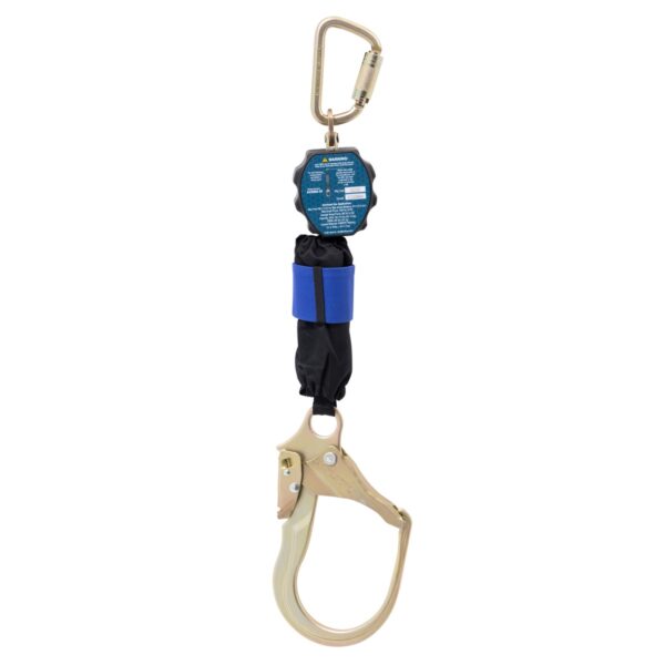 Werner R430006-SR Bantam Web Self-Retracting Lifeline, 6 ft, Steel Rebar Hook product image