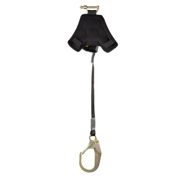 Werner R430006LE-SF Bantam Web Self-Retracting Lifeline, 6 ft, Steel Form Hook, Leading Edge, Matte Black product image