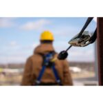 Werner R430006TB Bantam Tie-Back Web Self-Retracting Lifeline, 9 ft, Steel Tie-Back Snap Hook product image