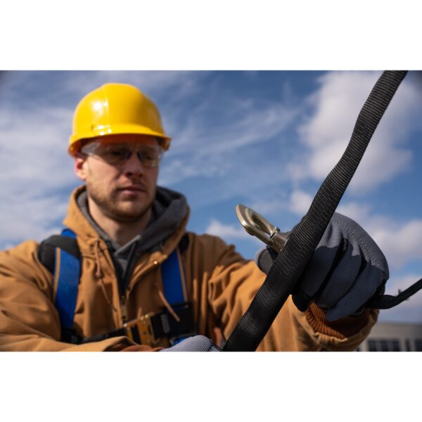 Werner R430006TB Bantam Tie-Back Web Self-Retracting Lifeline, 9 ft, Steel Tie-Back Snap Hook product image