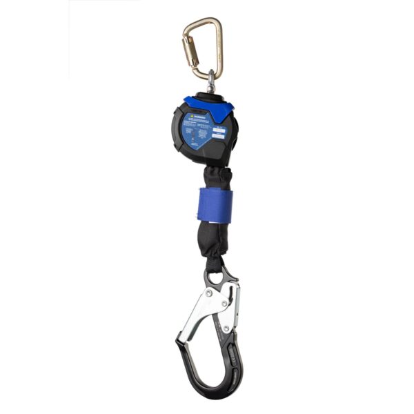 Werner R430011-R Max Patrol Self-Retracting Lifeline, 11 ft Web, Aluminum Rebar Hook product image