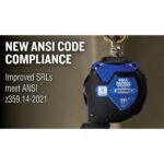 Werner R430011 Max Patrol Self-Retracting Lifeline, 11 ft Web, Class 1, Matte Black product image