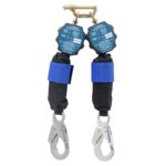 Werner R433006 Bantam TwinLeg Web Self-Retracting Lifeline, 6 ft, Class 1 product image