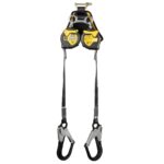 Werner R433006LE-R Bantam TwinLeg Self-Retracting Lifeline, 6 ft, Leading Edge, Aluminum Rebar Hook product image