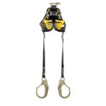 Werner R433006LE-SF Bantam TwinLeg Web Self-Retracting Lifeline, 6 ft, Steel Form Hook, Leading Edge product image
