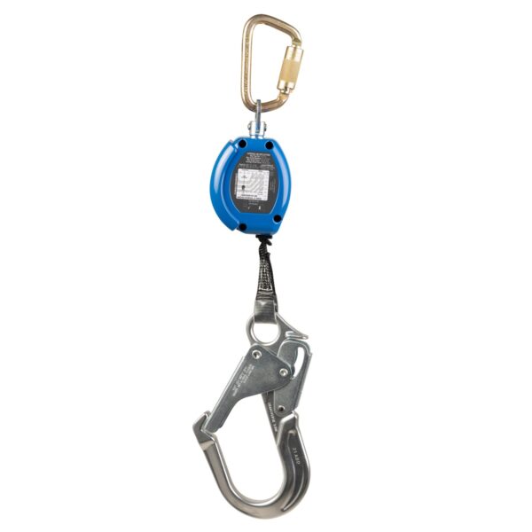 Werner R530007-SR Baseline Web Self-Retracting Lifeline, 7 ft, Steel Rebar Hook product image