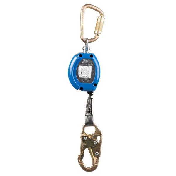 Werner R530007 7ft Baseline Web Self-Retracting Lifeline, Aluminum Housing, Carabiner product image