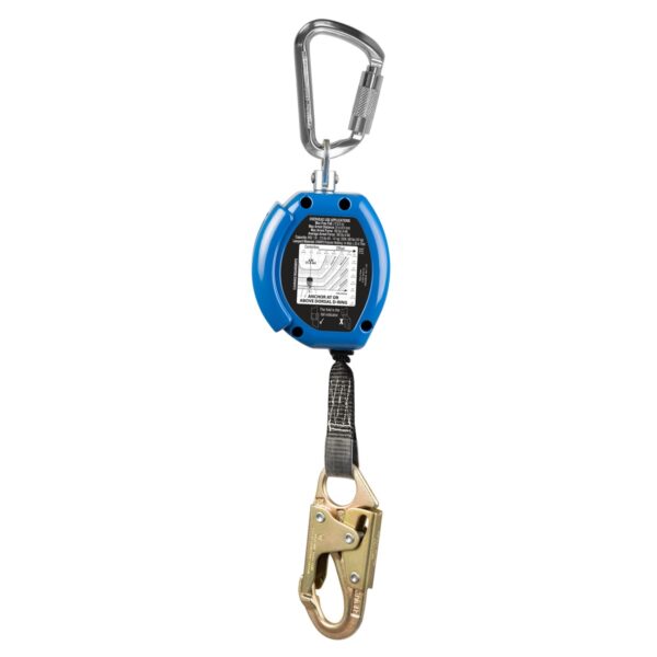Werner R530011XAC Baseline Self-Retracting Lifeline, 11 ft UHMWPE/Polyester Web, Aluminum Housing product image