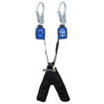 Werner R534806-SR Bantam Switch TwinLeg 6 ft Web SRL with Rebar Hooks product image