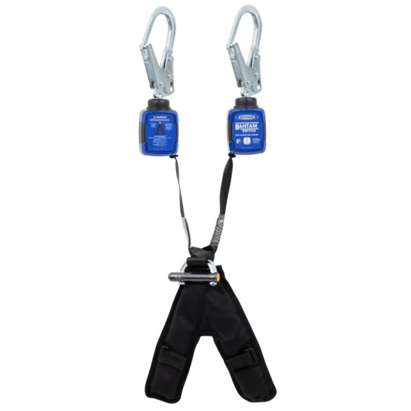 Werner R534806-SR Bantam Switch TwinLeg 6 ft Web SRL with Rebar Hooks product image