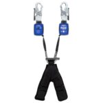 Werner R534806 Bantam Switch Self-Retracting Lifeline, Twin-Leg, 6 ft Web, Snap Hooks product image